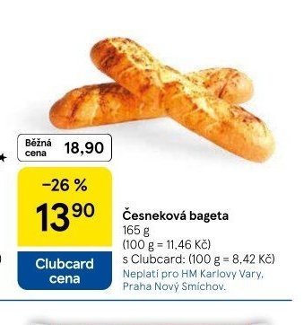 Česneková bageta