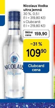 Nicolaus Vodka ultra jemná