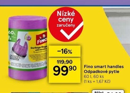 Fino smart handles Odpadkové pytle