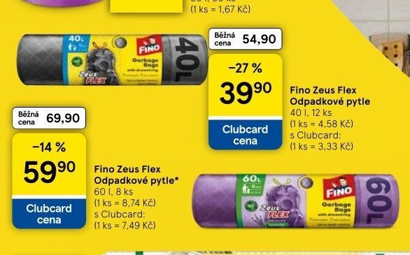 Fino Zeus Flex Odpadkové pytle