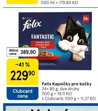 Felix Kapsičky pro kočky