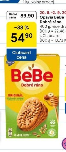 Opavia BeBe Dobré ráno