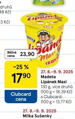 Madeta Lipánek Maxi