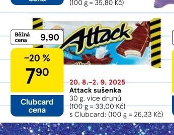 Attack sušenka