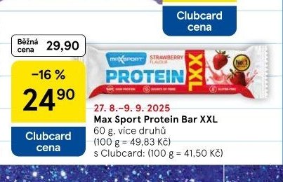 Max Sport Protein Bar XXL