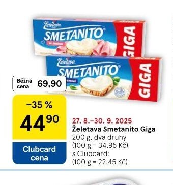 Želetava Smetanito Giga