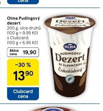 Olma Pudingový dezert
