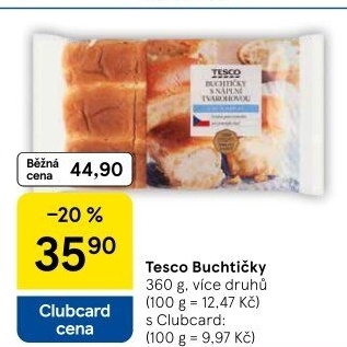 Buchtičky české Tesco