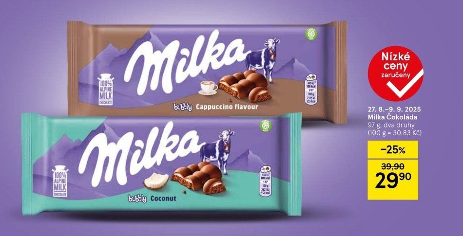 Čokoláda Milka