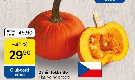 Dýně Hokkaidó