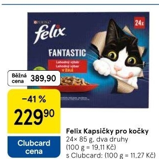 Kapsičky pro kočky Felix Purina