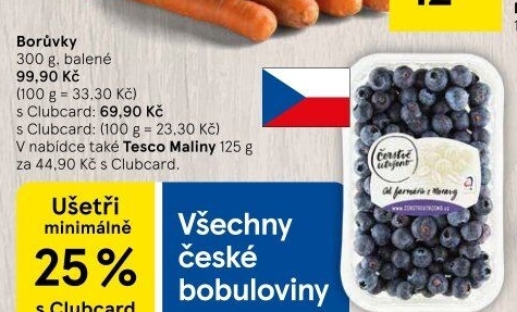 Maliny Tesco