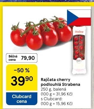 Rajčata cherry keříková Čerstvě utrženo