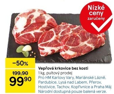 Vepřová krkovice bez kosti