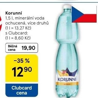 Voda ochucená Korunní