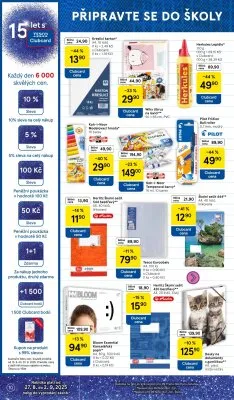akční leták Tesco 27.8.2025-2.9.2025