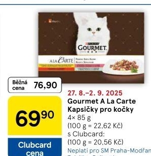Kapsičky pro kočky A la Carte Gourmet Purina