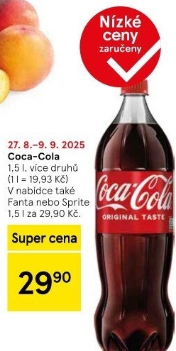 Limonáda Coca Cola