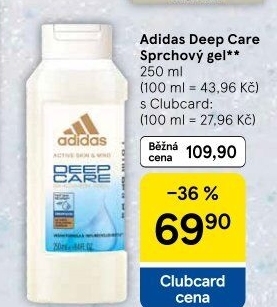 Sprchový gel Adidas