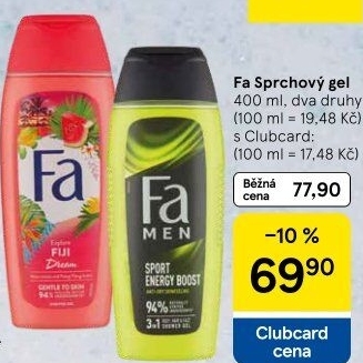 Sprchový gel Fa