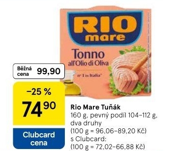 Tuňák Rio Mare