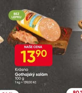 Krásno Gothajský salám