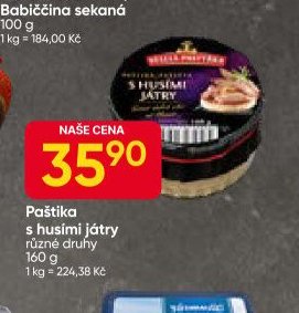 Paštika s husími játry