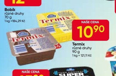 Termix různé druhy