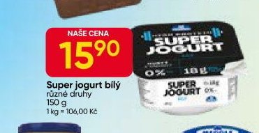 Super jogurt bílý různé druhy