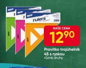 Pravítko trojúhelník