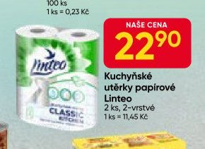 Kuchyňské utěrky papírové Linteo