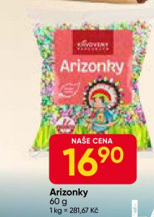 Burizony rýžové Arizonky Kávoviny