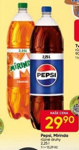 Limonáda Pepsi