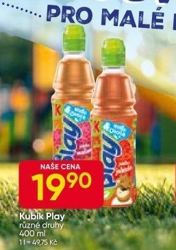 Nápoj Play Kubík