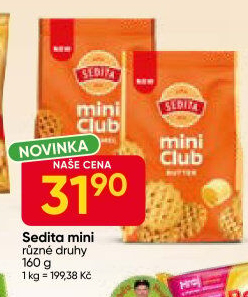 Sušenky mini Club Sedita