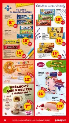 akční leták Penny Market 28.8.2025-3.9.2025