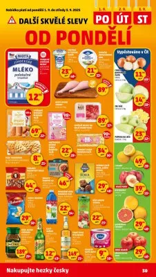 akční leták Penny Market 28.8.2025-3.9.2025