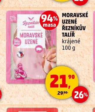 Moravské uzené Řezníkův talíř
