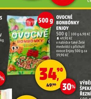Ovocné bonbónky Enjoy