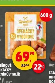 Špekáčky řezníkův talíř
