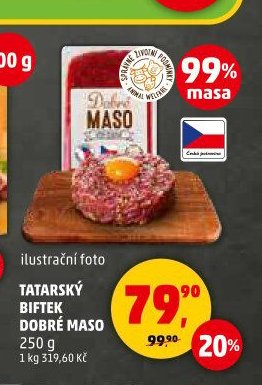 Tatarský biftek Dobré maso