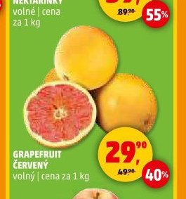 Grapefruit červený 1 kg