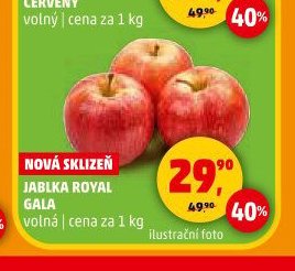 Nová skližeň jablka Royal Gala 1 kg