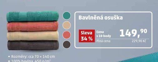 Bavlněná osuška