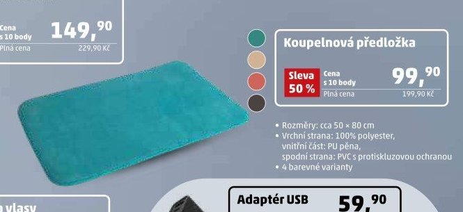 Koupelnová předložka