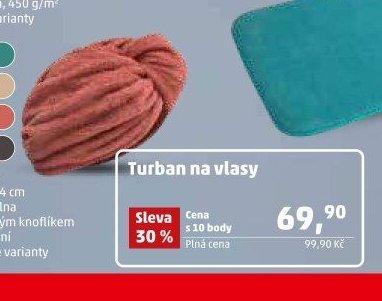 Turban na vlasy