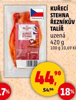 Kuřecí stehna uzená Řezníkův talíř