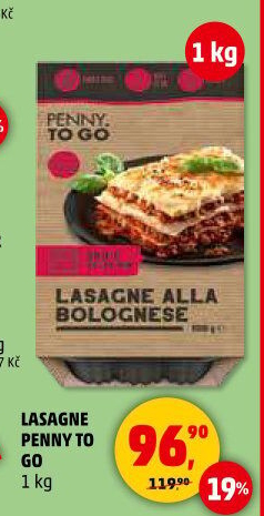 Lasagne alla Bolognese Penny To Go