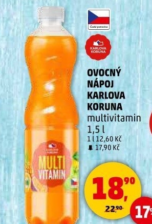 Limonáda Karlova Koruna