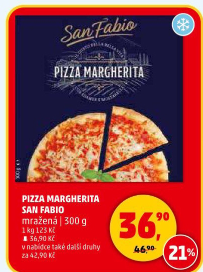 Pizza mražená San Fabio